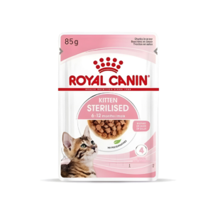Royal Canin Sterilised Kitten in Gravy - 12 x 85g